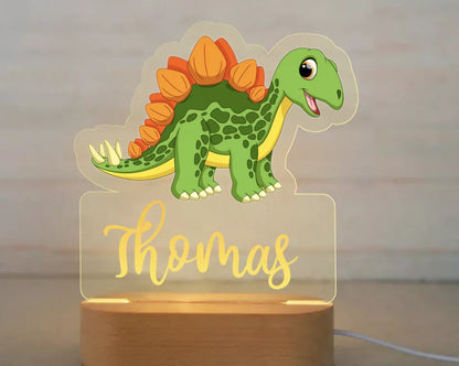 BusyTod Personalized Children Animal Night Light