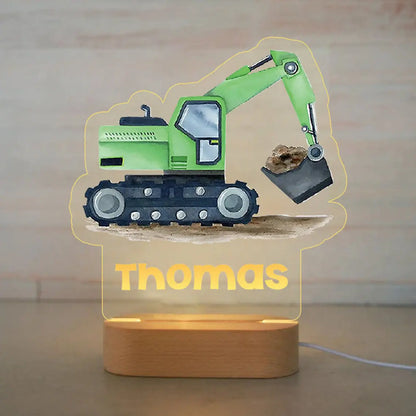 BusyTod Personalized Children Animal Night Light