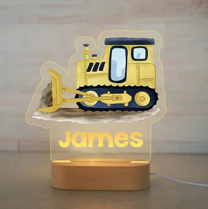 BusyTod Personalized Children Animal Night Light